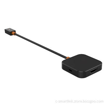 Slim-port to HDMI display/transfer image and video from smart phone, tablet PC to HD display device